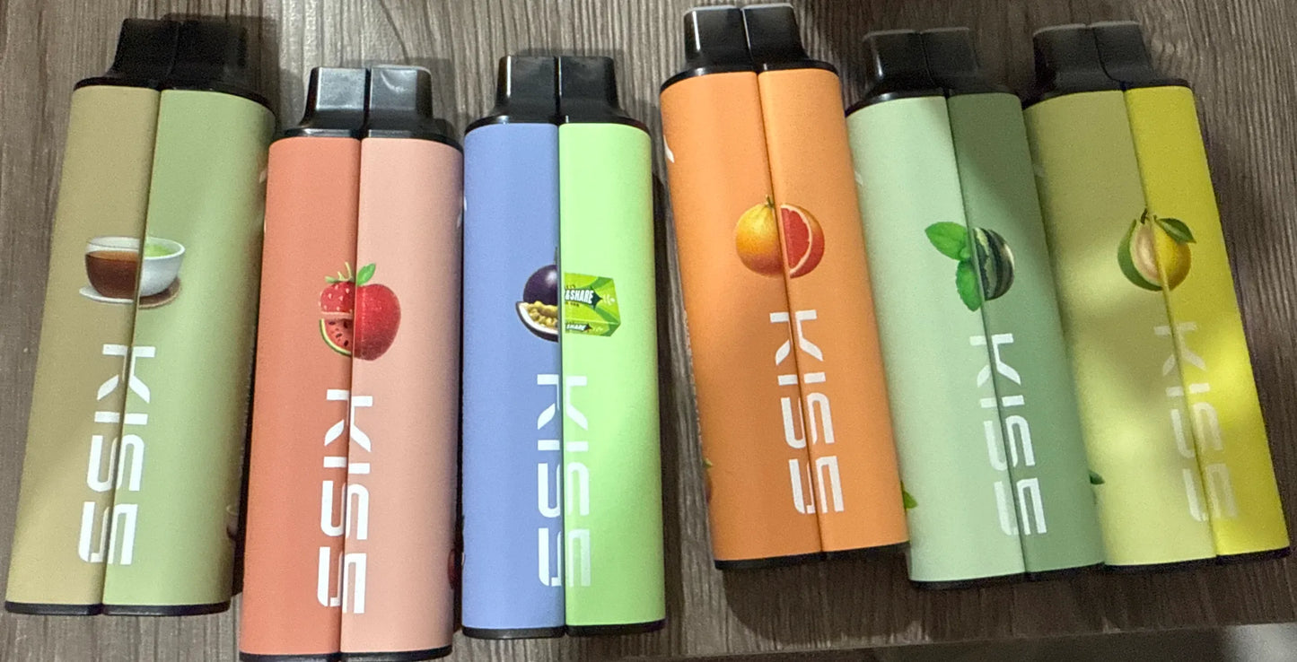 kiss拋棄式電子煙 6500口數 一次性可充電