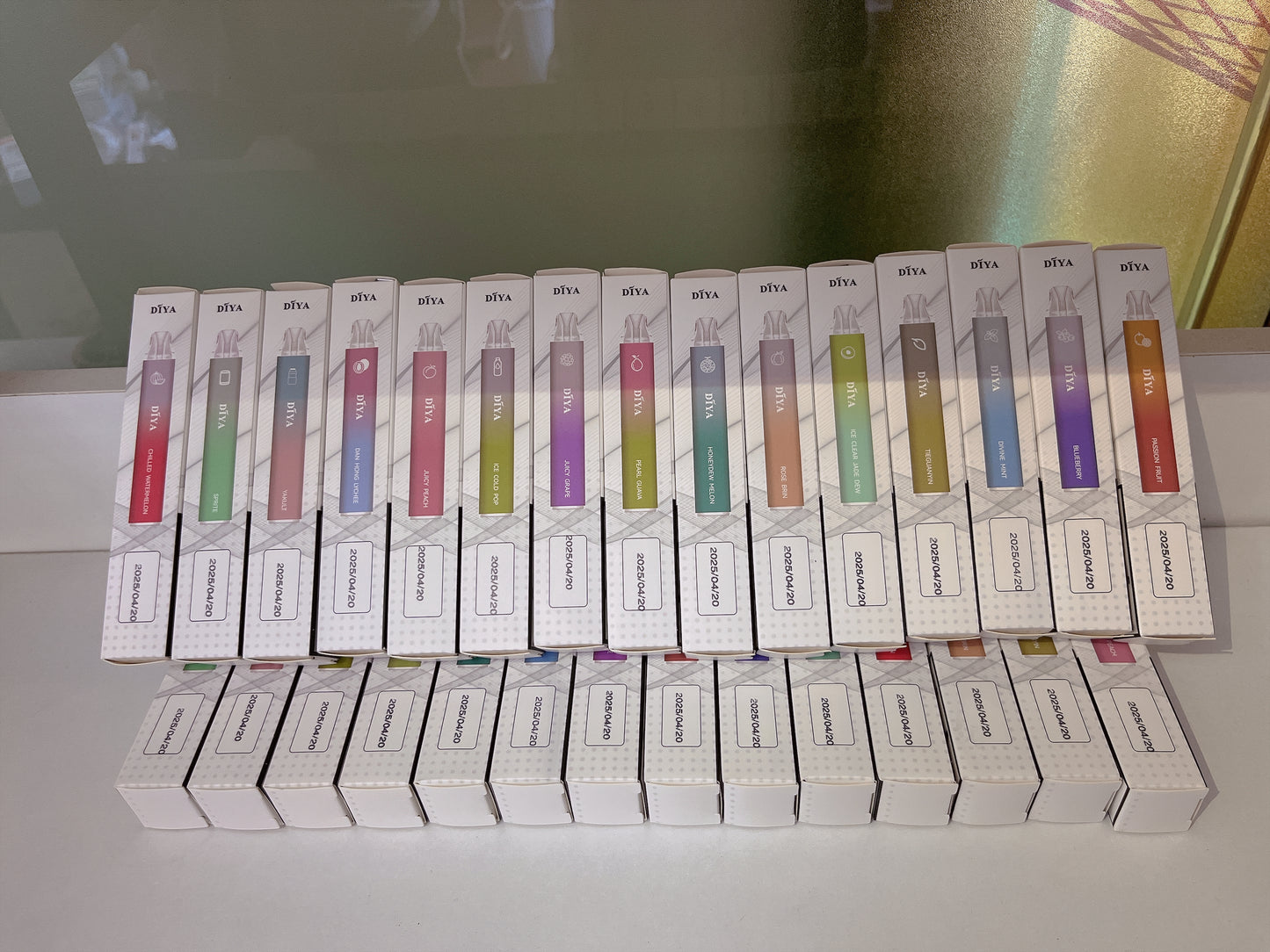 叮啞DIYA新款一次性 7500口拋棄式電子煙