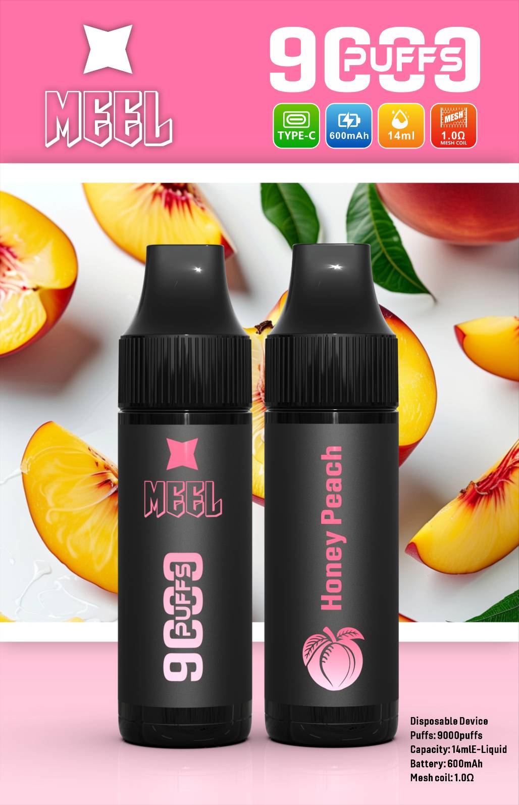 MEEL馬博MARBO 9000口一次性 拋棄式電子煙