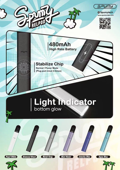 🔥當日發貨🔥SPUMY 思邦迷五代主機   換彈式電子煙